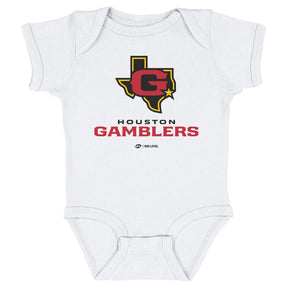 Houston Gamblers Kids Baby Onesie | 500 LEVEL