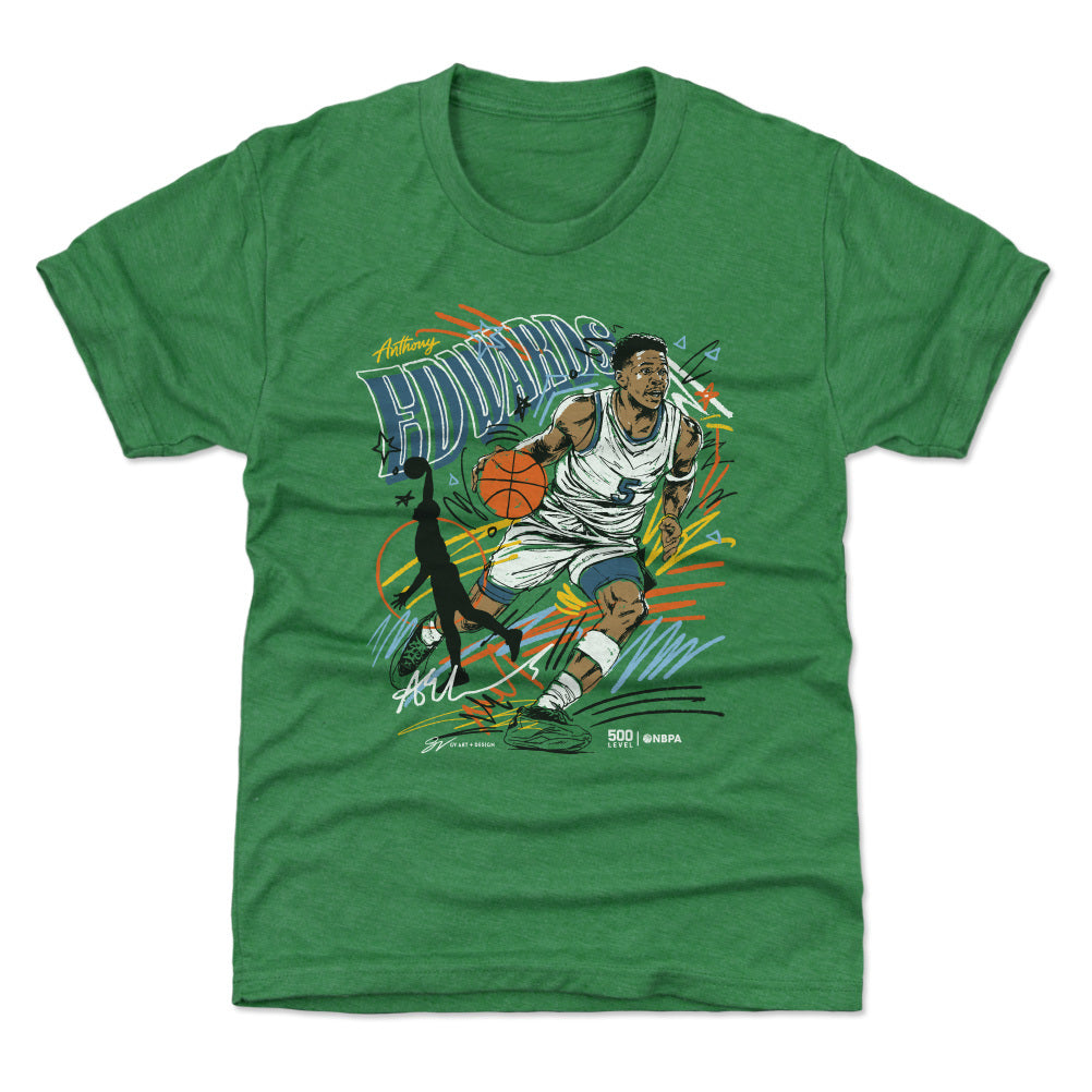 Anthony Edwards Kids T-Shirt | 500 LEVEL