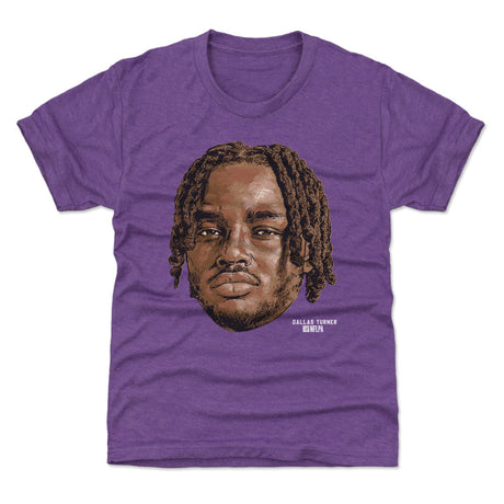 Dallas Turner Kids T-Shirt | 500 LEVEL