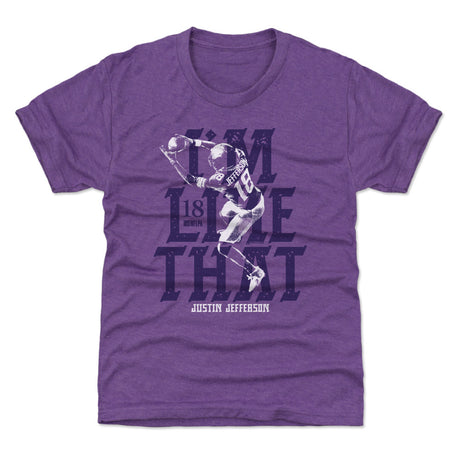 Justin Jefferson Kids T-Shirt | 500 LEVEL