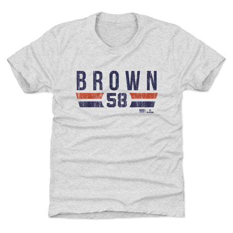 Hunter Brown Kids T-Shirt | 500 LEVEL