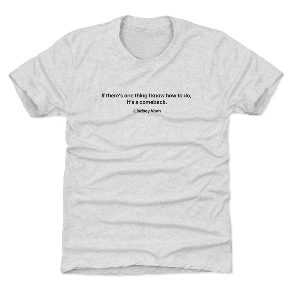 Lindsey Vonn Kids T-Shirt | 500 LEVEL