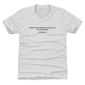 Lindsey Vonn Kids T-Shirt | 500 LEVEL