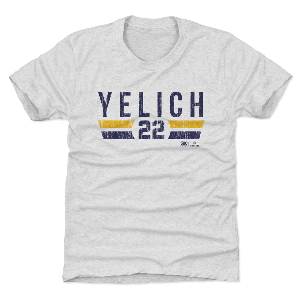Christian Yelich Kids T-Shirt | 500 LEVEL