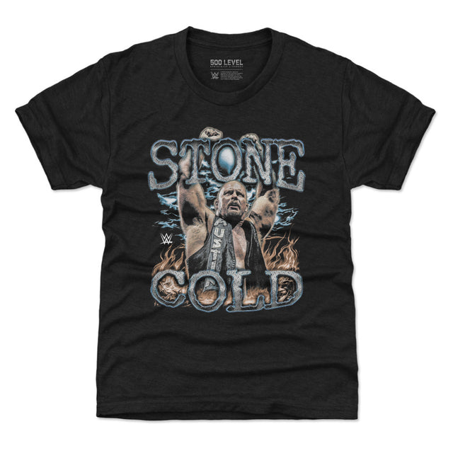 Stone Cold Steve Austin Kids T-Shirt | 500 LEVEL