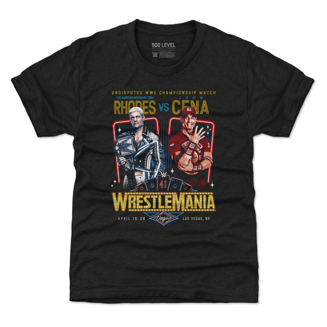 Wrestlemania Kids T-Shirt | 500 LEVEL