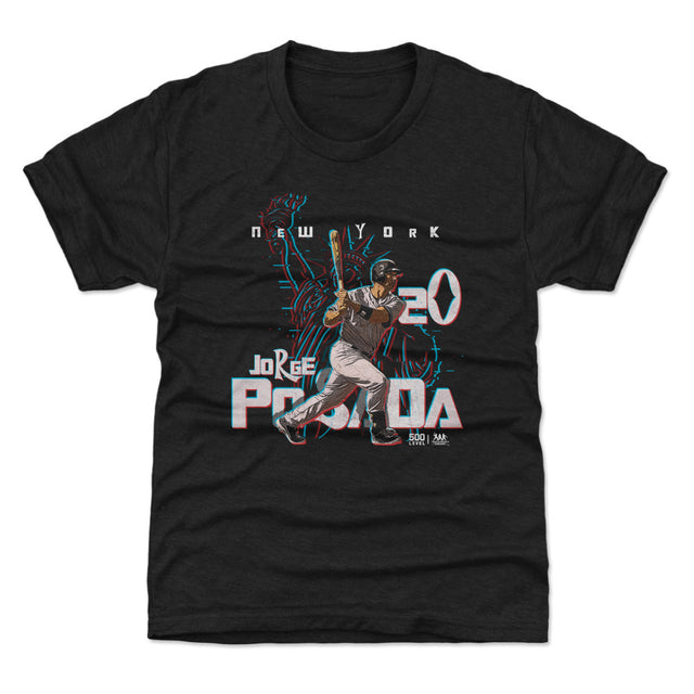 Jorge Posada Kids T-Shirt | 500 LEVEL