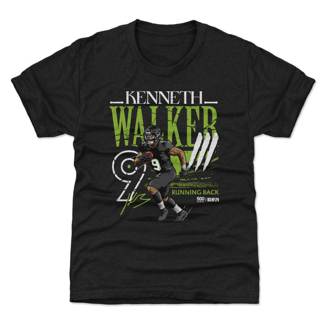 Kenneth Walker III Kids T-Shirt | 500 LEVEL