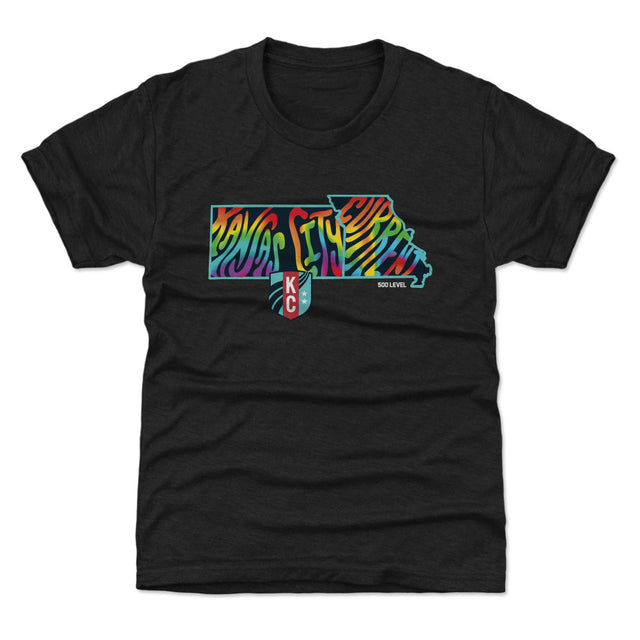 Kansas City Current Kids T-Shirt | 500 LEVEL