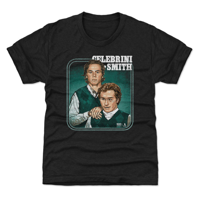 Macklin Celebrini Kids T-Shirt | 500 LEVEL