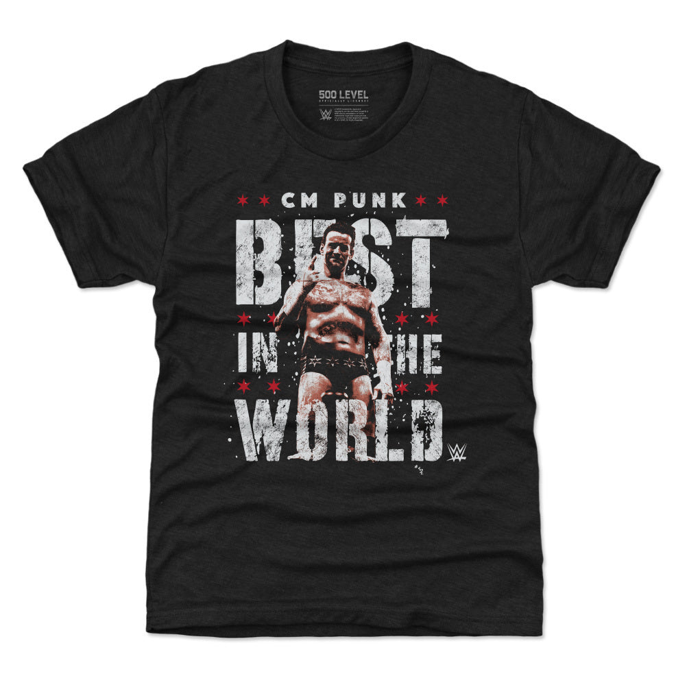 CM Punk Kids T-Shirt | 500 LEVEL