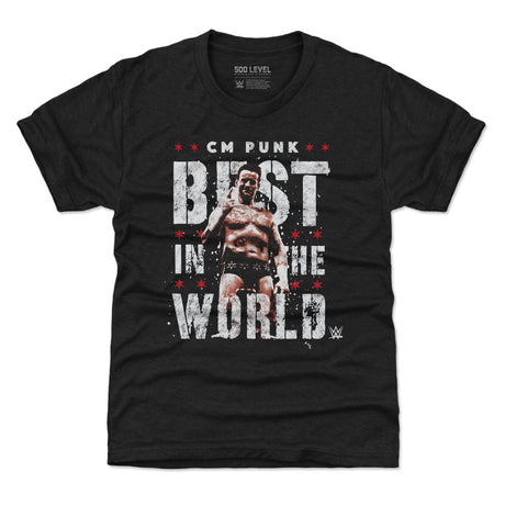 CM Punk Kids T-Shirt | 500 LEVEL