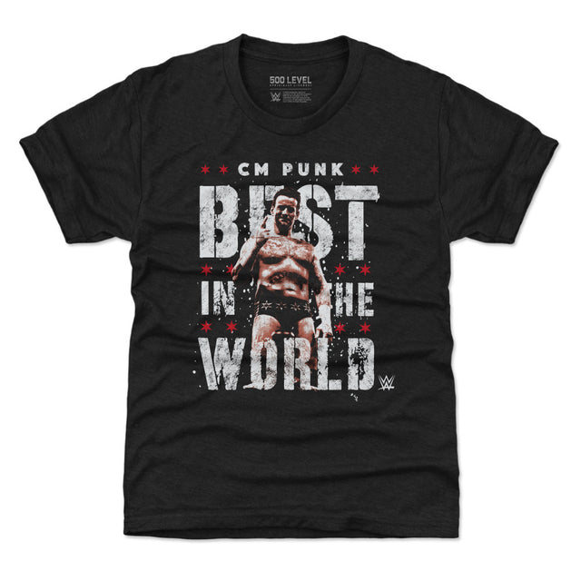 CM Punk Kids T-Shirt | 500 LEVEL