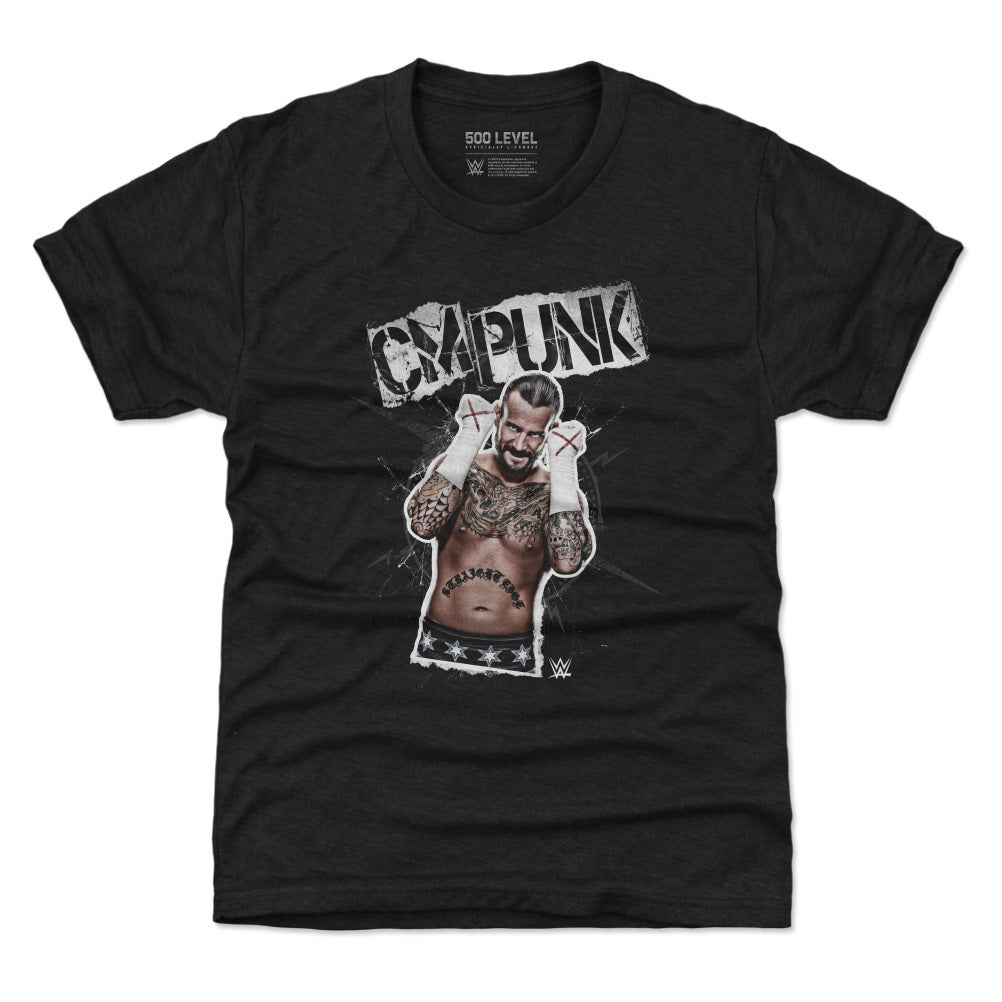 CM Punk Kids T-Shirt | 500 LEVEL