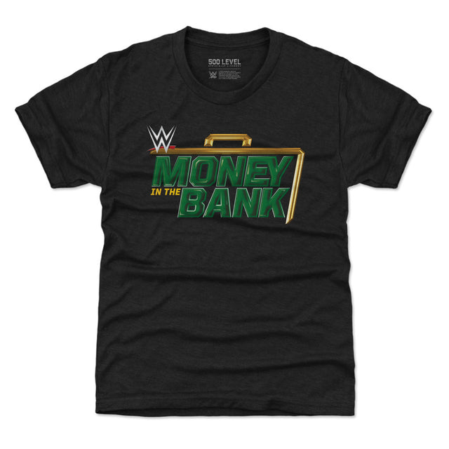 Money In The Bank Kids T-Shirt | 500 LEVEL