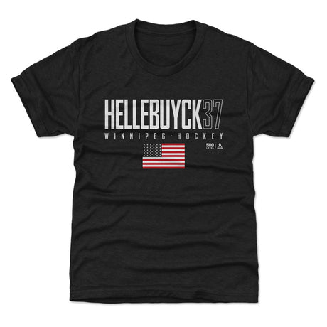 Connor Hellebuyck Kids T-Shirt | 500 LEVEL
