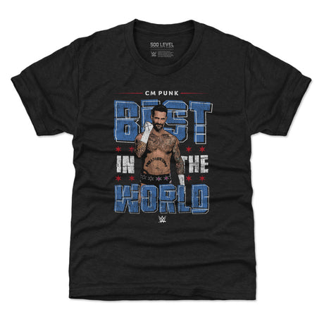CM Punk Kids T-Shirt | 500 LEVEL