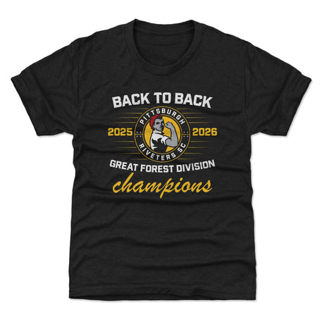 Pittsburgh Riveters SC Kids T-Shirt | 500 LEVEL