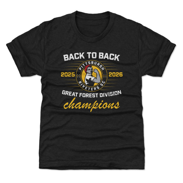 Pittsburgh Riveters SC Kids T-Shirt | 500 LEVEL