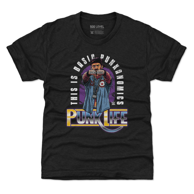 CM Punk Kids T-Shirt | 500 LEVEL