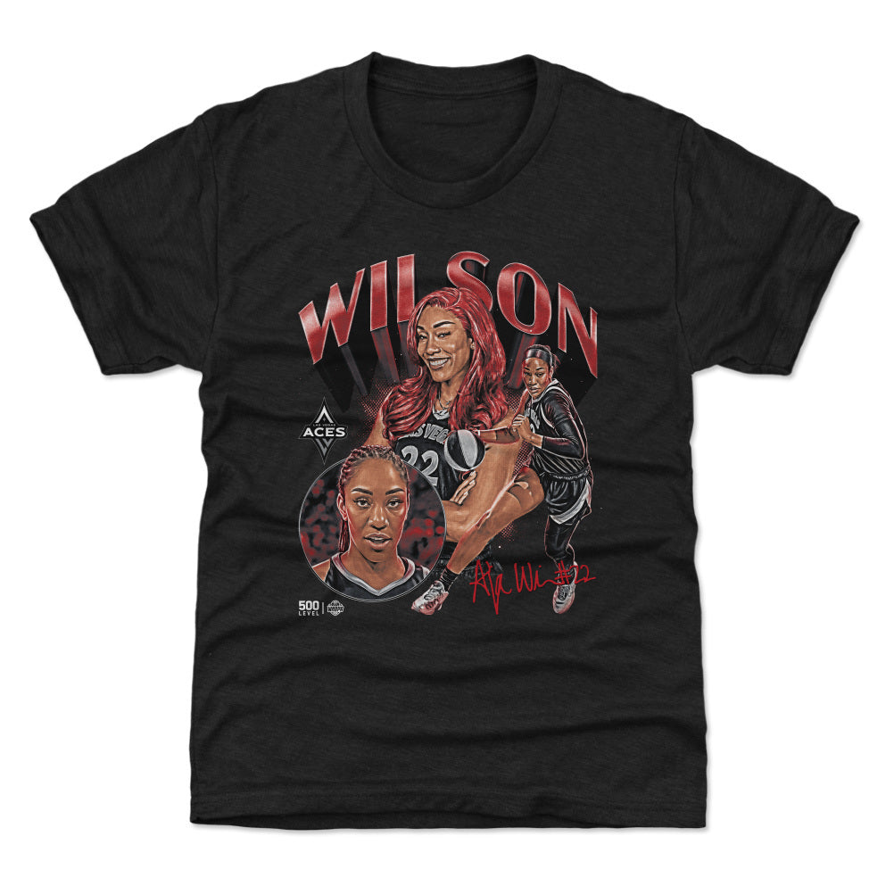 A'ja Wilson Kids T-Shirt | 500 LEVEL