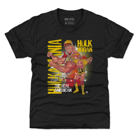Hulk Hogan Kids T-Shirt | 500 LEVEL