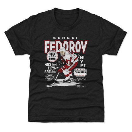 Sergei Fedorov Kids T-Shirt | 500 LEVEL