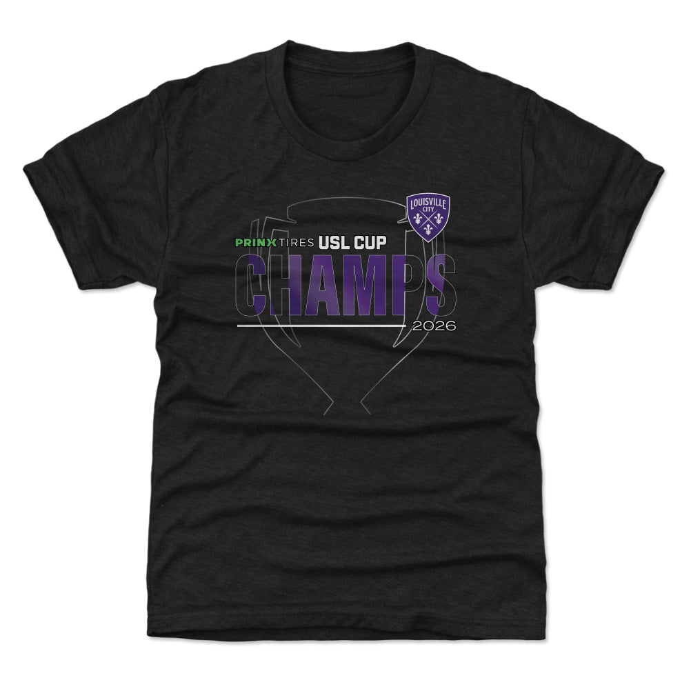 Louisville City FC Kids T-Shirt | 500 LEVEL