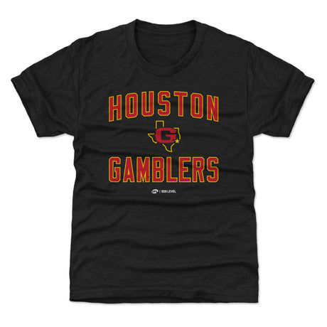 Houston Gamblers Kids T-Shirt | 500 LEVEL