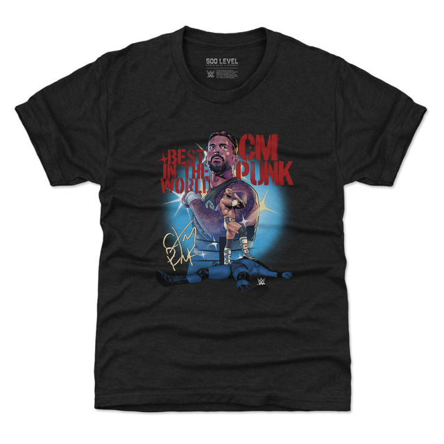 CM Punk Kids T-Shirt | 500 LEVEL