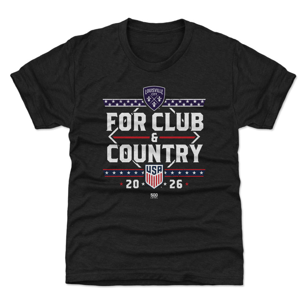 Louisville City FC Kids T-Shirt | 500 LEVEL
