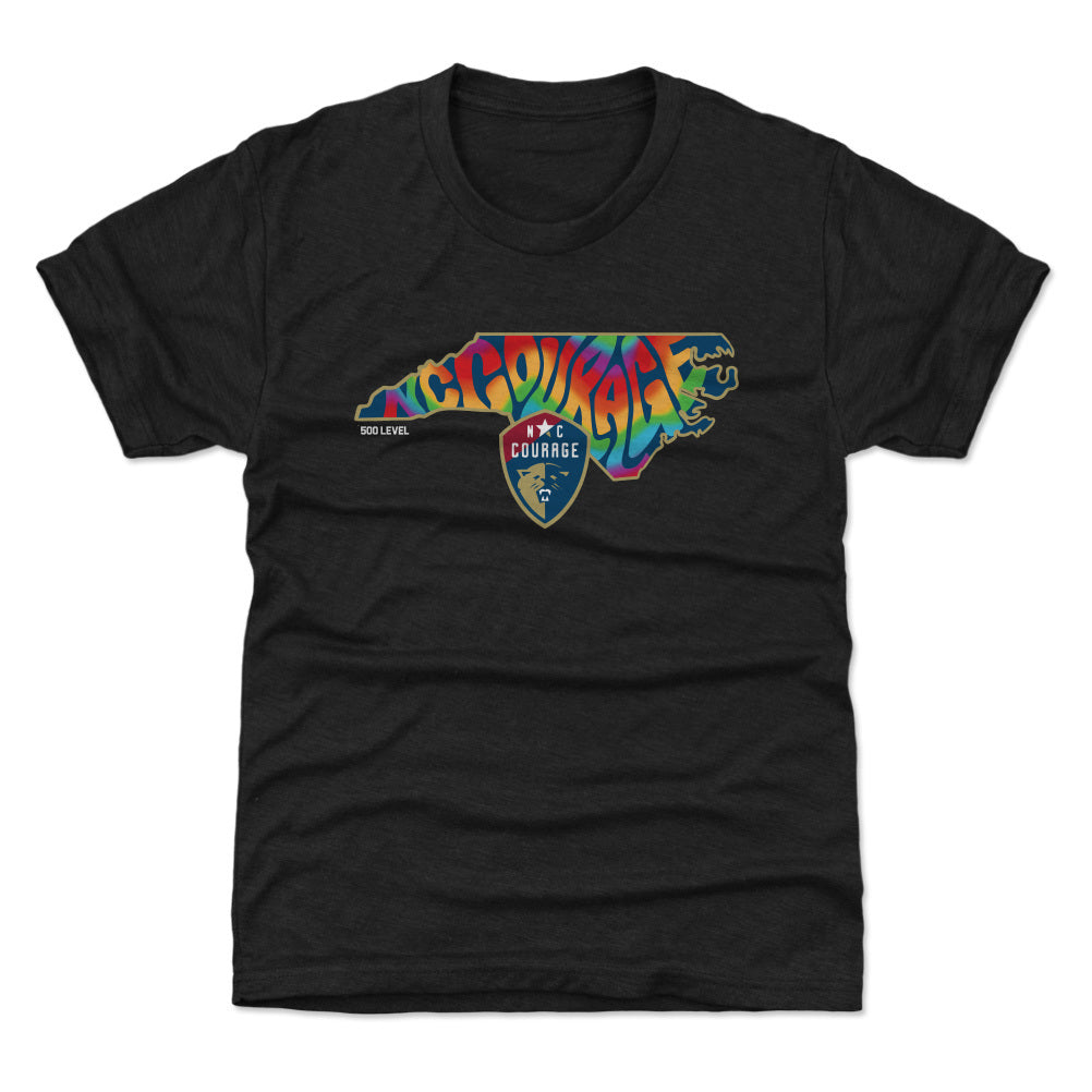North Carolina Courage Kids T-Shirt | 500 LEVEL
