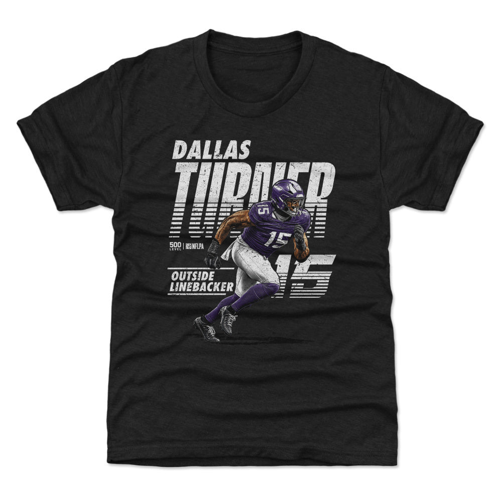 Dallas Turner Kids T-Shirt | 500 LEVEL