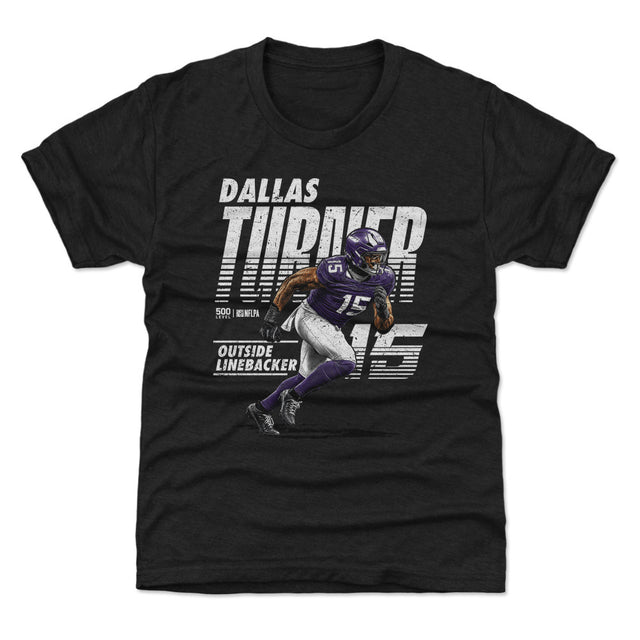Dallas Turner Kids T-Shirt | 500 LEVEL