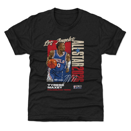 Tyrese Maxey Kids T-Shirt | 500 LEVEL