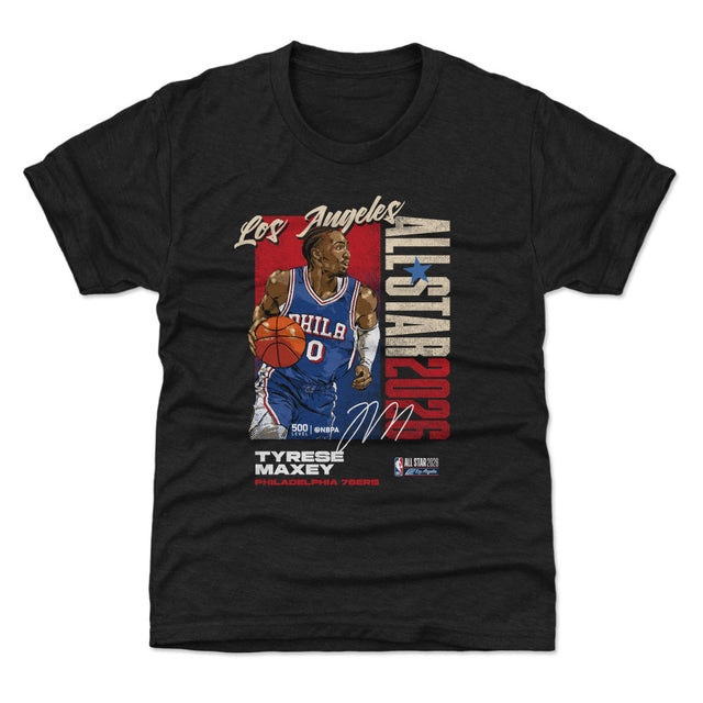 Tyrese Maxey Kids T-Shirt | 500 LEVEL