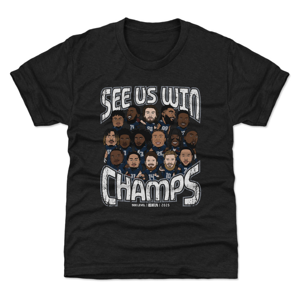 Seattle Football Kids T-Shirt | 500 LEVEL