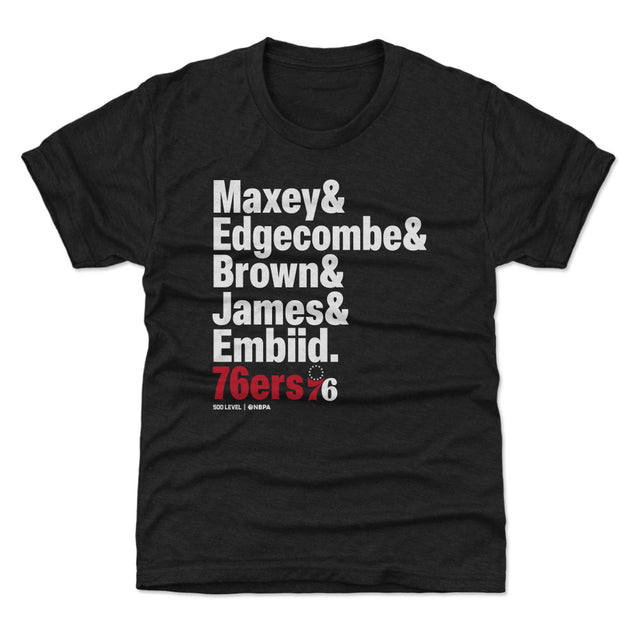 Philadelphia 76ers Kids T-Shirt | 500 LEVEL