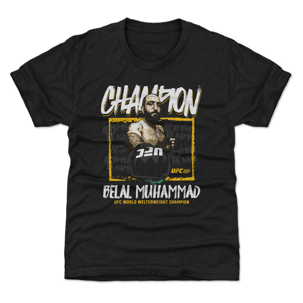 Belal Muhammad Kids T-Shirt | 500 LEVEL