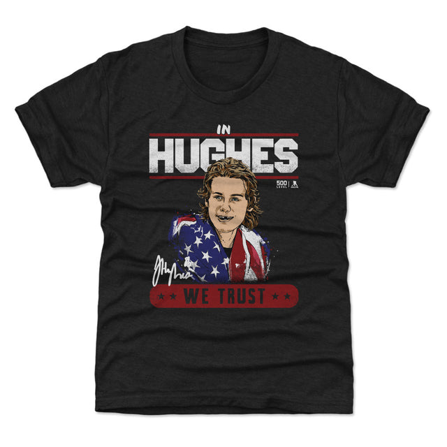 Jack Hughes Kids T-Shirt | 500 LEVEL