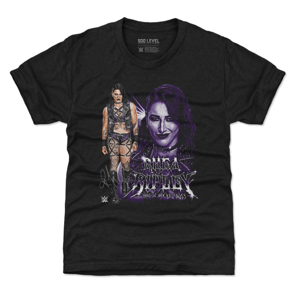 Rhea Ripley Kids T-Shirt | 500 LEVEL