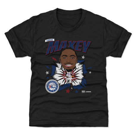Tyrese Maxey Kids T-Shirt | 500 LEVEL