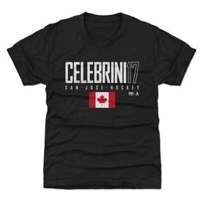 Macklin Celebrini Kids T-Shirt | 500 LEVEL