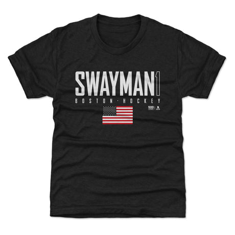 Jeremy Swayman Kids T-Shirt | 500 LEVEL