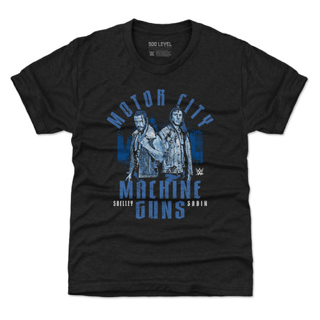 Motor City Machine Guns Kids T-Shirt | 500 LEVEL