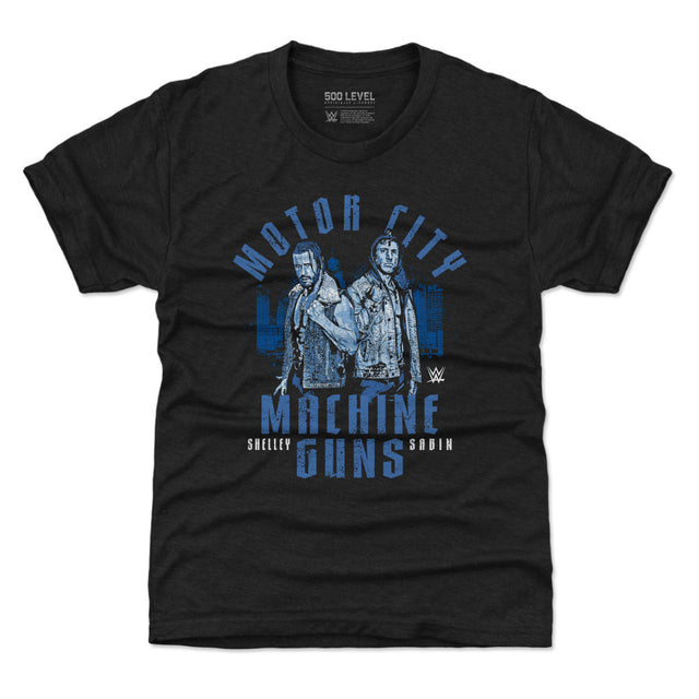 Motor City Machine Guns Kids T-Shirt | 500 LEVEL
