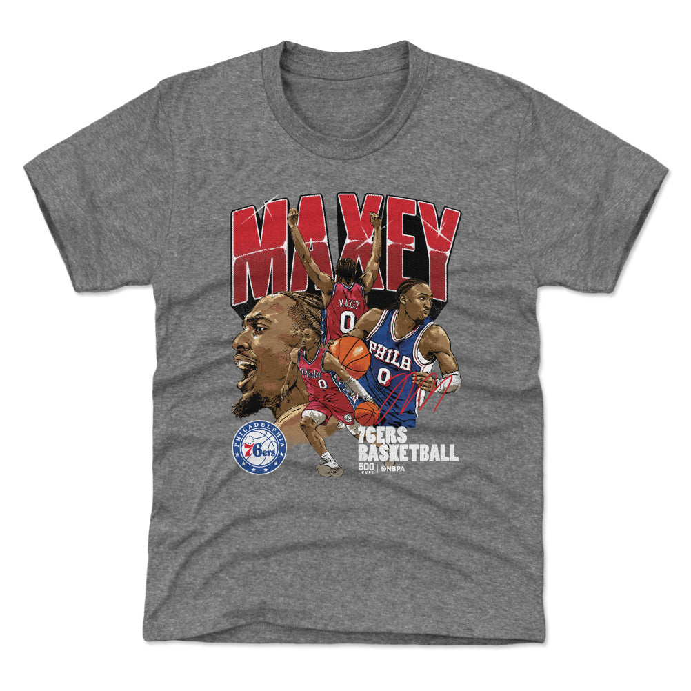 Tyrese Maxey Kids T-Shirt | 500 LEVEL