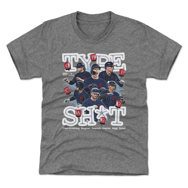Chicago C Baseball Kids T-Shirt | 500 LEVEL