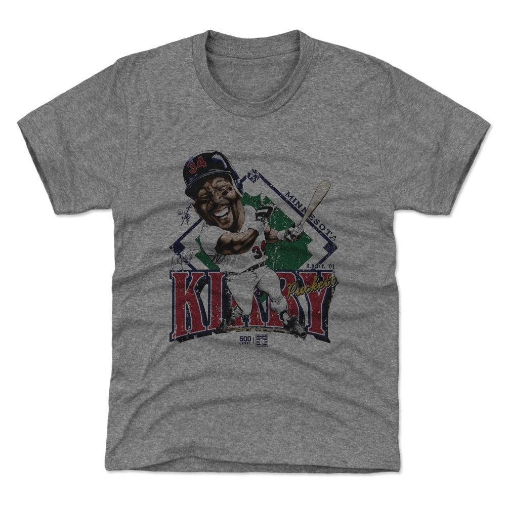 Kirby Puckett Kids T-Shirt | 500 LEVEL