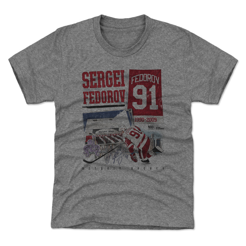 Sergei Fedorov Kids T-Shirt | 500 LEVEL